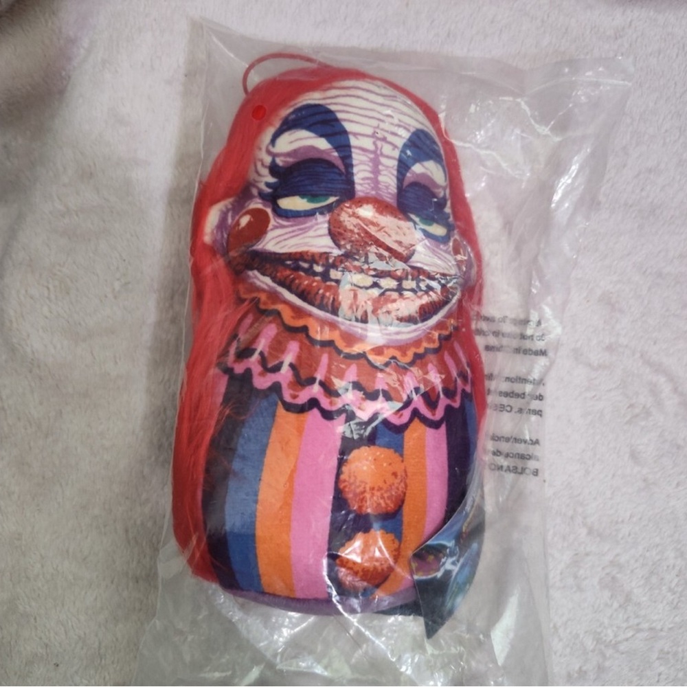 Killer Klowns from Outer Space Colorful Clown Plush Toy